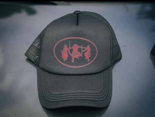 Intore Trucker Hat Red Crimson