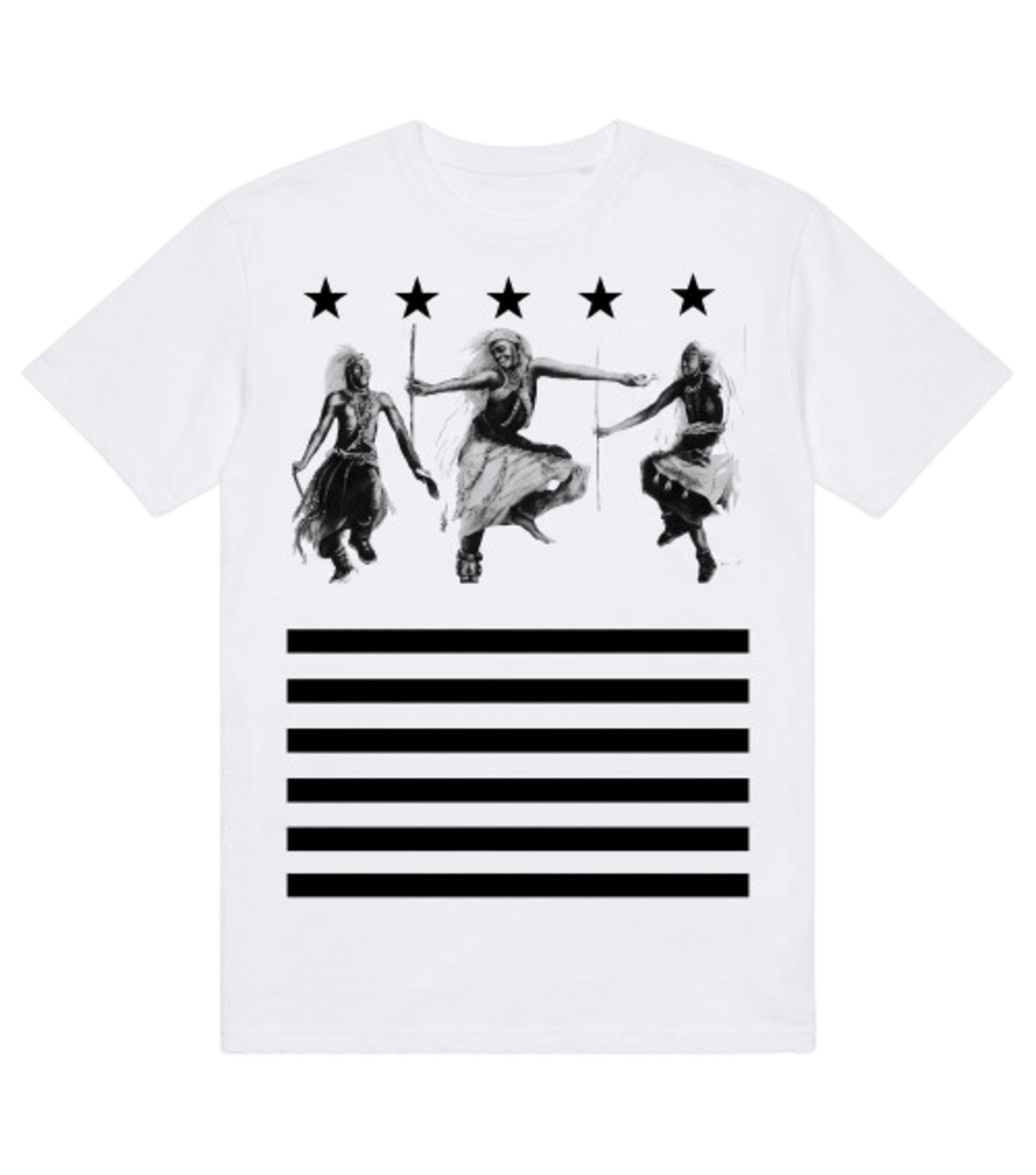 Intore: Star & Stripes (White Tee)