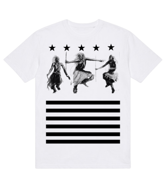 Intore: Star & Stripes (White Tee)